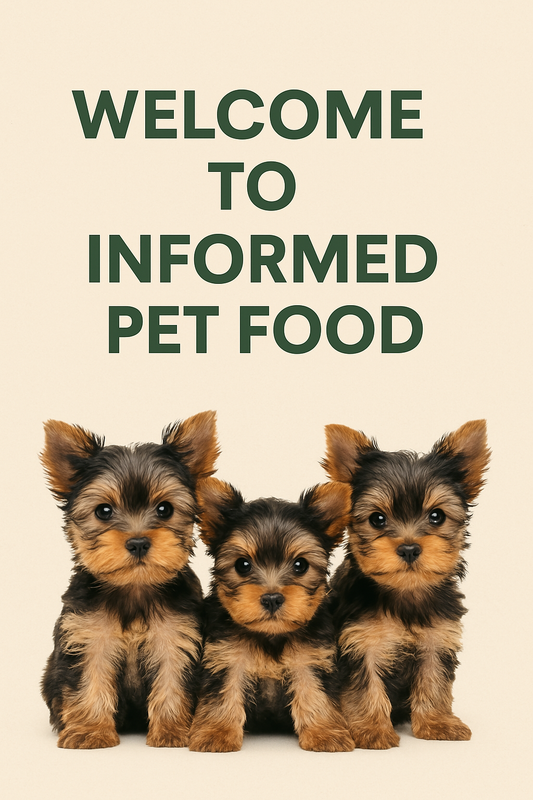 Welcome to Informed Pet Food!