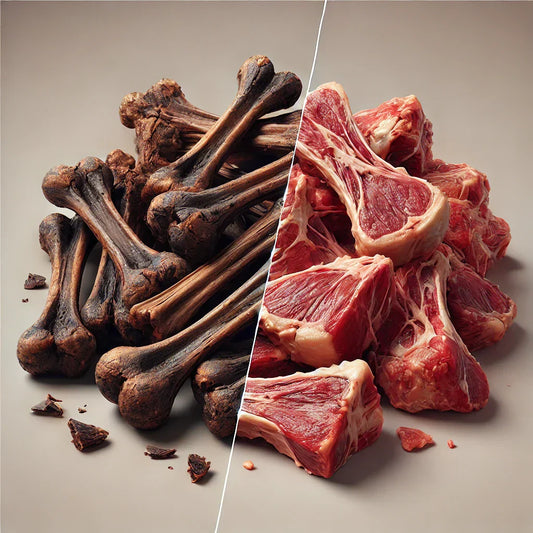Dehydrated vs. Cooked Bones for Dogs: What’s the Difference?