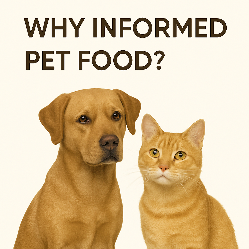 Why We Chose the Name  Informed Pet Food